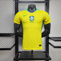 Camisa da Seleção do Brasil I 2025/26 Masculina Amarela  Jogador