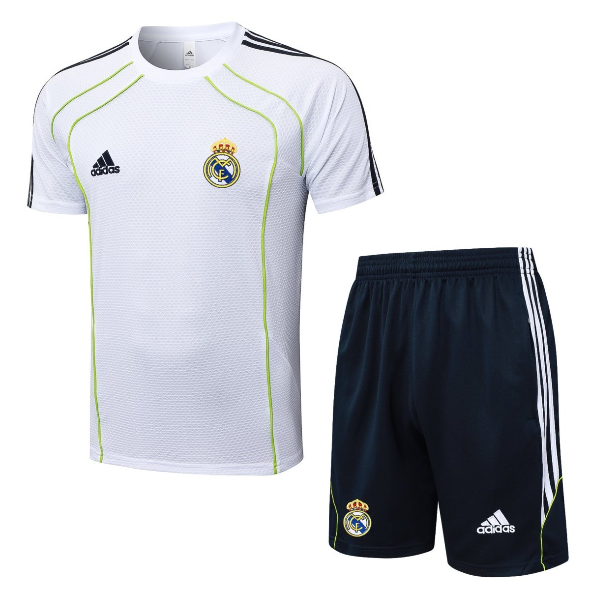 Kit de Treino adulto Real Madrid 2025/26 Short e Camisa