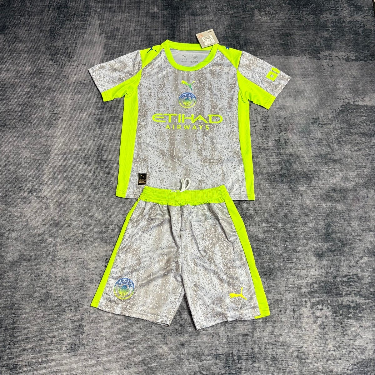 Conjunto Infantil Puma Manchester City 2025/26